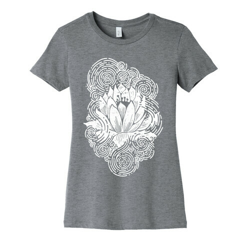 Lotus Flower Womens T-Shirt