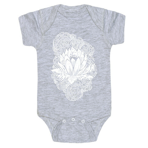 Lotus Flower Baby One-Piece