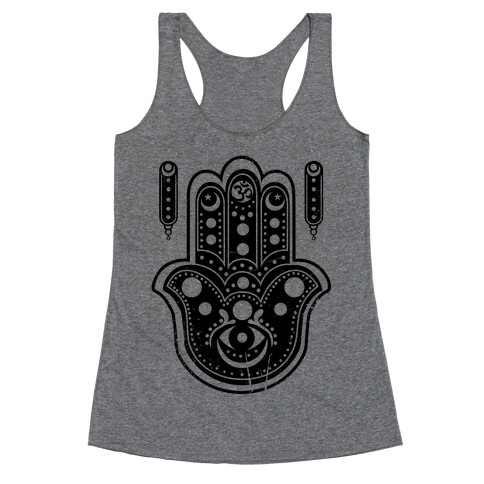 Namaste Hamsa Hand Racerback Tank Top