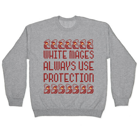 White Mages Pullover
