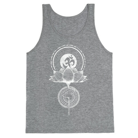 Aum and Lotus Tank Top