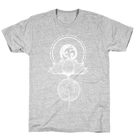 Aum and Lotus T-Shirt