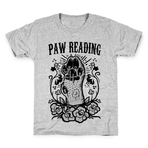 Paw Reading Kids T-Shirt