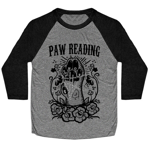 Paw Reading Baseball Tee