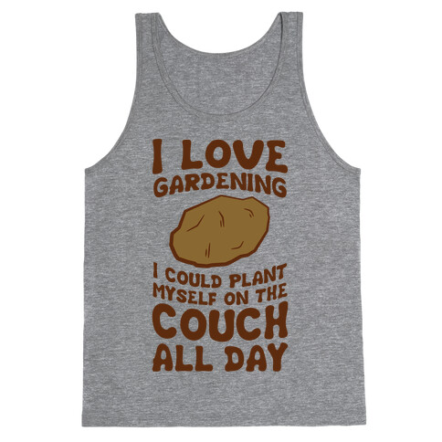 I Love Gardening Tank Top