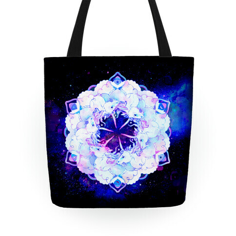 Unicorn Space Ring Tote