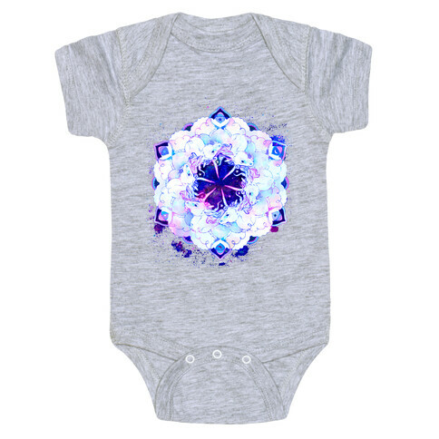 Unicorn Space Ring Baby One-Piece