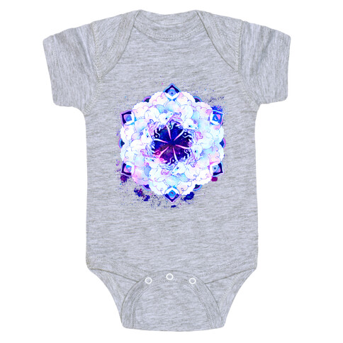 Unicorn Space Ring Baby One-Piece