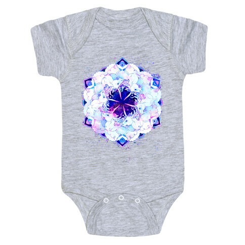 Unicorn Space Ring Baby One-Piece