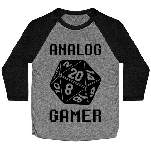 Analog Gamer Baseball Tee