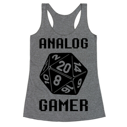 Analog Gamer Racerback Tank Top