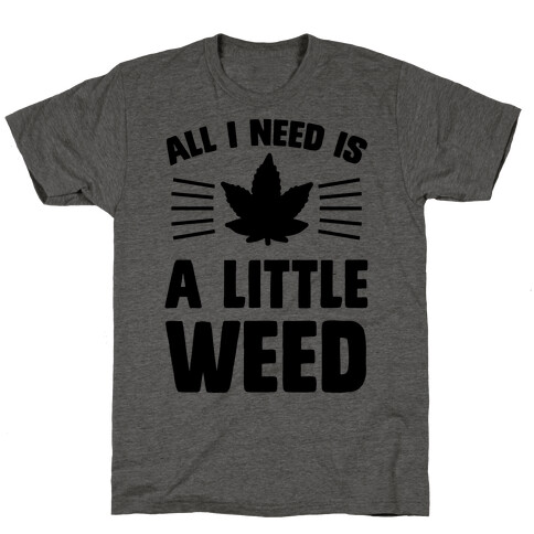 All I Need Is A Little Weed T-Shirt