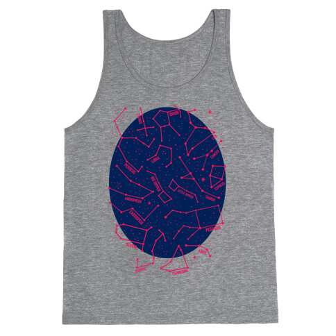 Constellation Star Pattern Tank Top