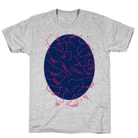 Constellation Star Pattern T-Shirt