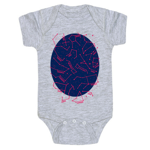 Constellation Star Pattern Baby One-Piece