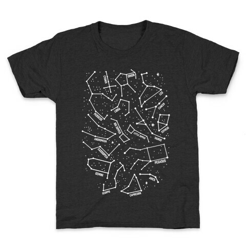 Constellation Star Pattern Kids T-Shirt