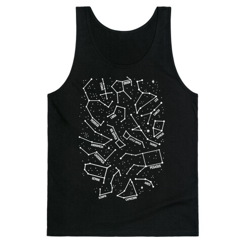 Constellation Star Pattern Tank Top