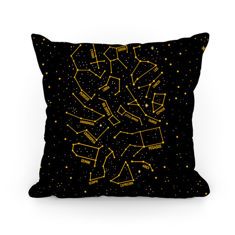 Constellation Star Pattern Pillow