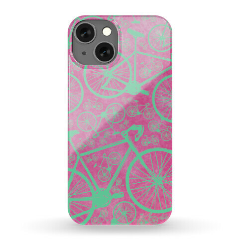 All Bikes Go Full Circle (Purple) Phone Case