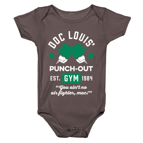 Doc Louis' Punch Out Gym Baby One-Piece