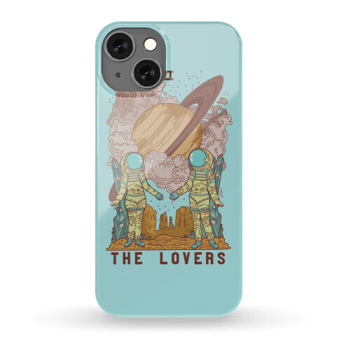 The Lovers in Space Phone Case