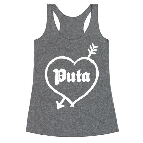 Puta Love Racerback Tank Top