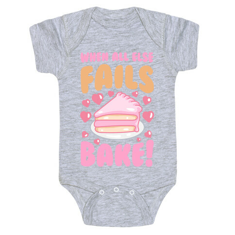 When All Else Fails, Bake! Baby One-Piece