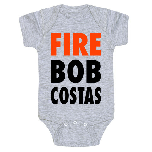 Fire Bob Costas! Baby One-Piece