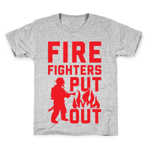 Firefighters Put Out Kids T-Shirt