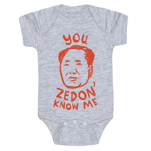 You Zedon' Know Me Baby One-Piece