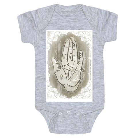 Palm Reading Baby One-Piece