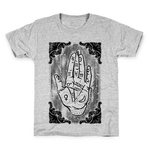 Palm Reading Kids T-Shirt