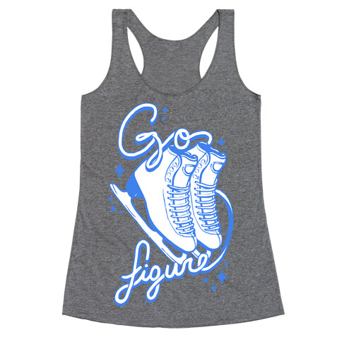 Go Figure (skate) Racerback Tank Top