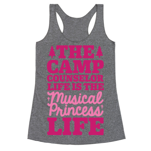 Camping Princess Racerback Tank Top