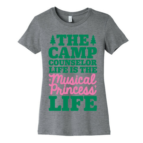 Camping Princess Womens T-Shirt