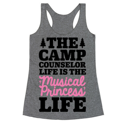 Camping Princess Racerback Tank Top