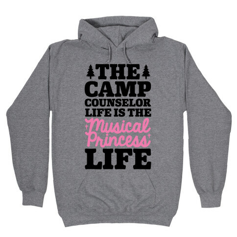 Camping Princess Hooded Sweatshirt