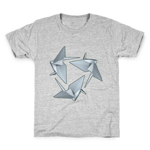 Origami Paper Crane Kids T-Shirt