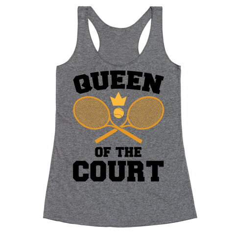 Queen Of The Court Racerback Tank Top
