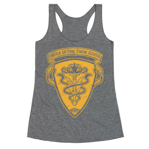 Order of the Twin Adder Grand Company Sigil Racerback Tank Top