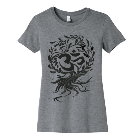 Tranquilly Om Womens T-Shirt