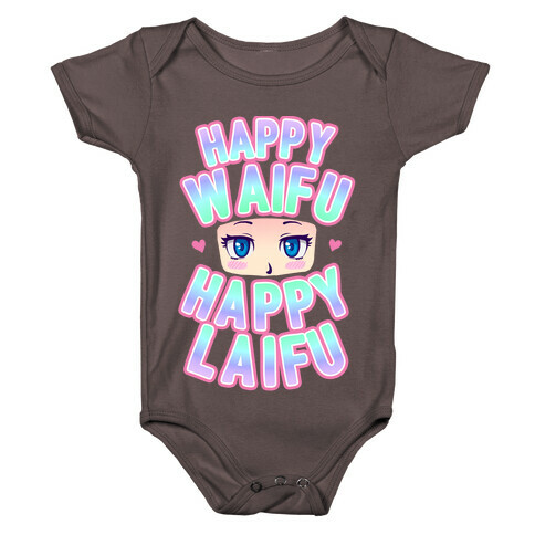 Happy Waifu Happy Laifu Baby One-Piece