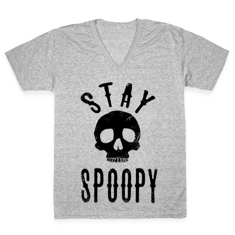 Stay Spoopy V-Neck Tee Shirt
