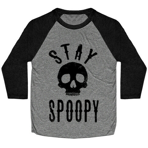 Stay Spoopy Baseball Tee