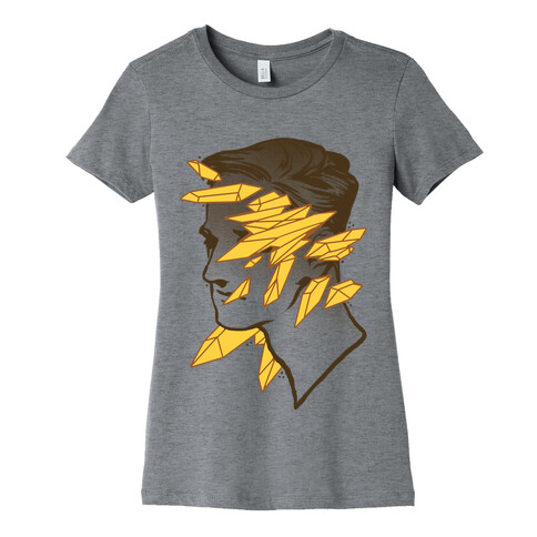 Crystal Faced Stranger Womens T-Shirt