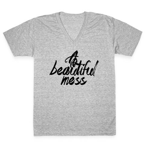 A Beautiful Mess V-Neck Tee Shirt