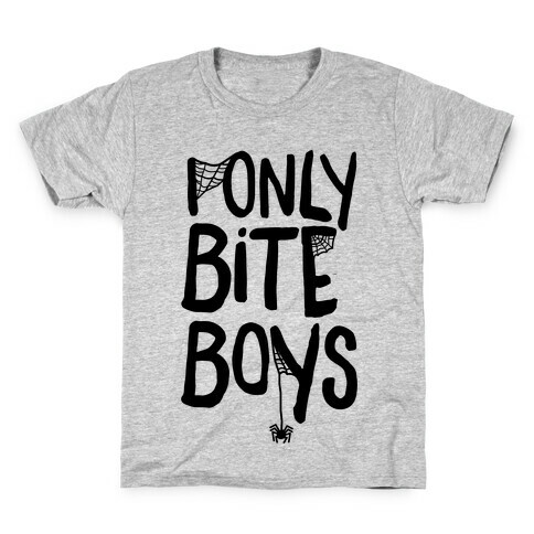 I Only Bite Boys Kids T-Shirt