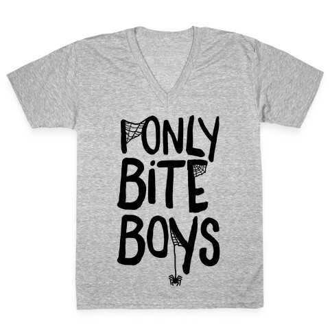 I Only Bite Boys V-Neck Tee Shirt