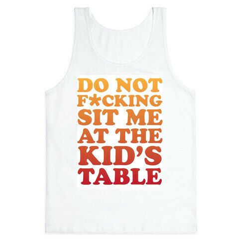 THE KIDS TABLE Tank Top