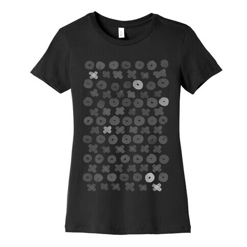 XOXO Hugs and Kisses Pattern Womens T-Shirt